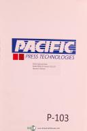 Pacific-Pacific Model E, Hydraulic Shear, Operators Instruction and Maintenance Manual-E-01